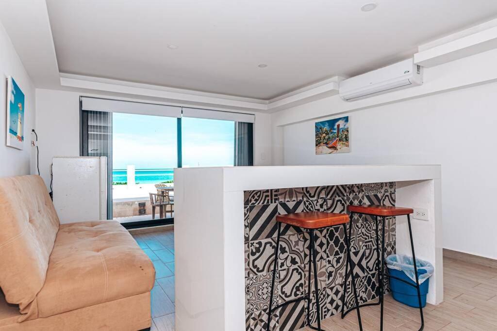 Villas Marlin 108, A Pie De Playa, Albercas, Jacuzi, Ubicacion Inmejorable Cancún Eksteriør bilde