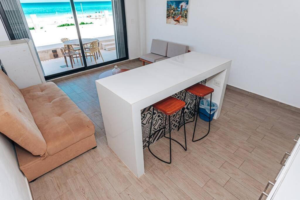 Villas Marlin 108, A Pie De Playa, Albercas, Jacuzi, Ubicacion Inmejorable Cancún Eksteriør bilde