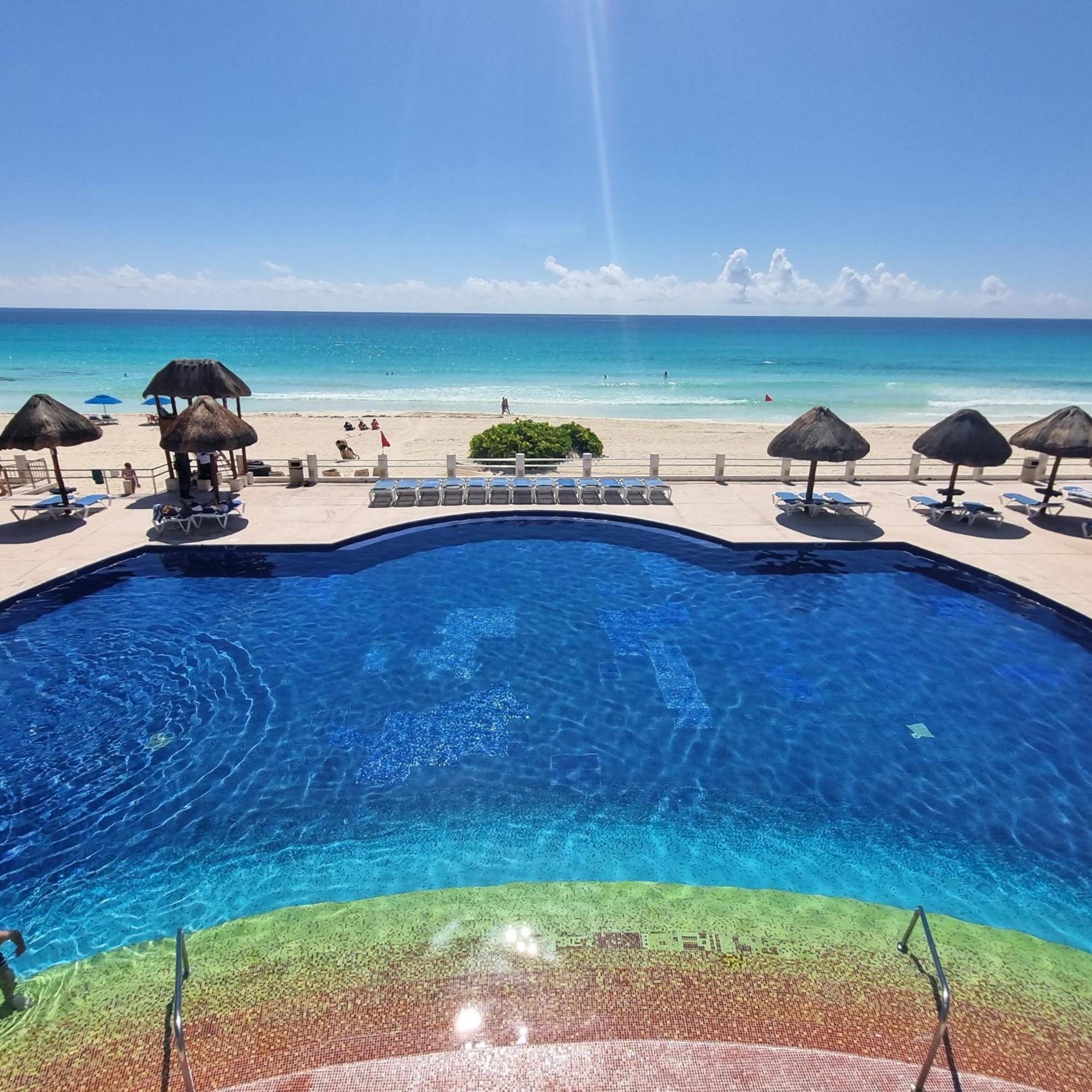 Villas Marlin 108, A Pie De Playa, Albercas, Jacuzi, Ubicacion Inmejorable Cancún Eksteriør bilde